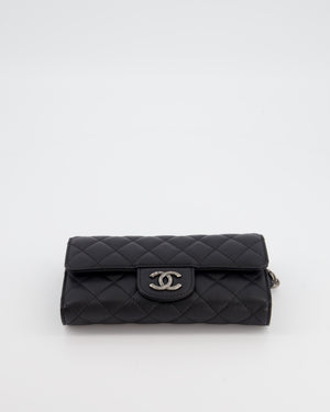 Chanel Black Wallet in Caviar Leather with Ruthenium Hardware