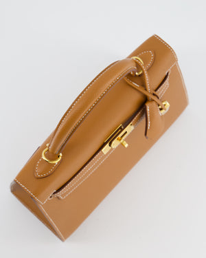 *FIRE PRICE* Hermès Kelly 25 Sellier Bag in Gold Epsom Leather with Gold Hardware