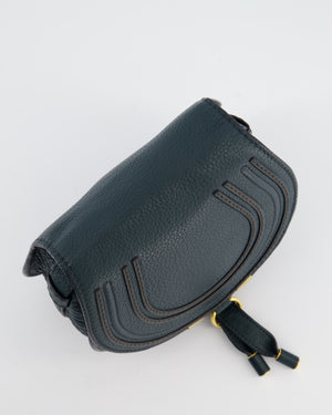 Chloé Forest Green Marcie Cross Body Bag with Gold Hardware