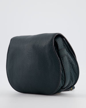 Chloé Forest Green Marcie Cross Body Bag with Gold Hardware