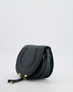 Chloé Forest Green Marcie Cross Body Bag with Gold Hardware