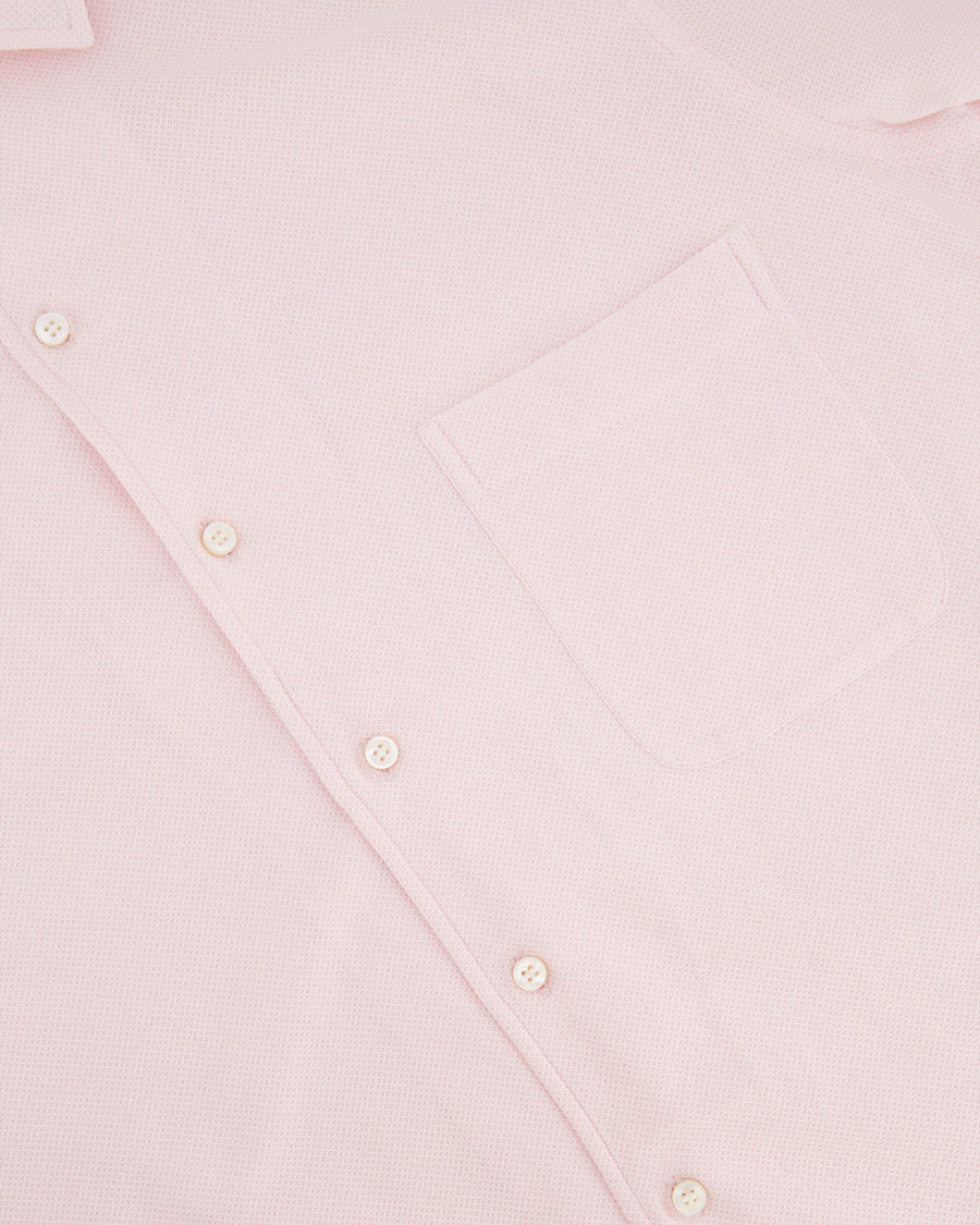 Loro Piana Pink Button Down Shirt with Front Pocket Detail Size M (UK 10)