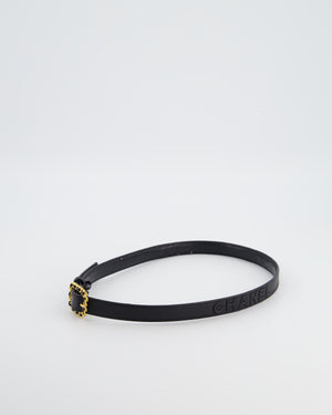 Chanel 95A Collectors Weaved Chain Buckle Belt with Logo Detail Size 70cm