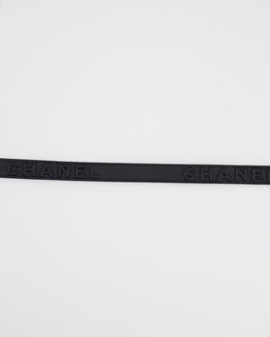 Chanel 95A Collectors Weaved Chain Buckle Belt with Logo Detail Size 70cm