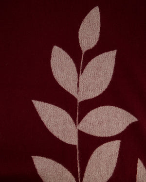 Cartier Red Panthère Merino Wool and Cashmere Blend Blanket