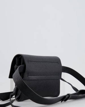 Valentino Black Leather VSling Belt Bag with Gold Logo RRP £1,450