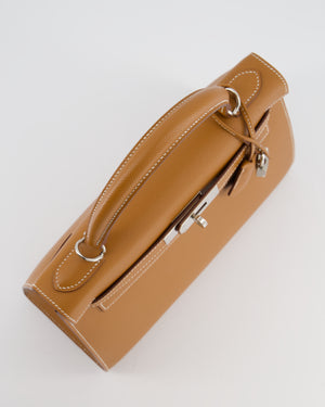 Hermès Kelly 28 Sellier Bag in Gold Epsom Leather with Palladium Hardware
