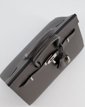 Hermes Birkin 25cm in Graphite Madame Leather with Gold Hardware