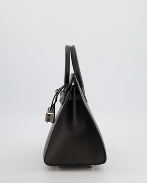 Hermes Birkin 25cm in Graphite Madame Leather with Gold Hardware