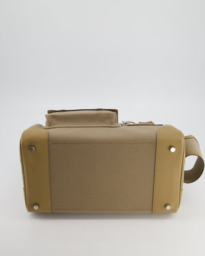 *SUPER HOT & RARE* Hermès Birkin 35 Cargo Bag in Beige Marfa Toile Goeland and Veau Swift Leather with Palladium Hardware