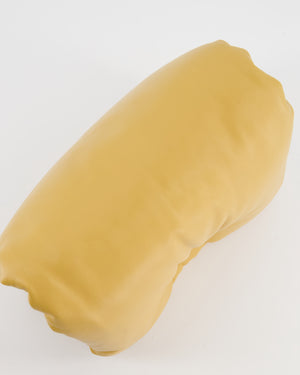 Loewe Yellow Goya Puffer Bag in Lamb Nappa Leather with Gold Hardware