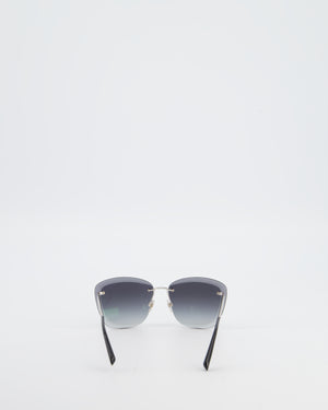Chanel Black 4221 Rimless Butterfly Sunglasses