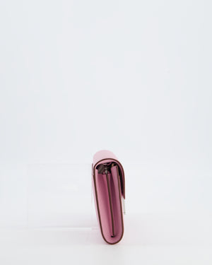 Hermès Constance To Go Bag in Mauve Sylvestre Epsom Leather with Palladium Hardware