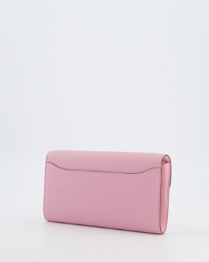 Hermès Constance To Go Bag in Mauve Sylvestre Epsom Leather with Palladium Hardware