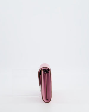 Hermès Constance To Go Bag in Mauve Sylvestre Epsom Leather with Palladium Hardware