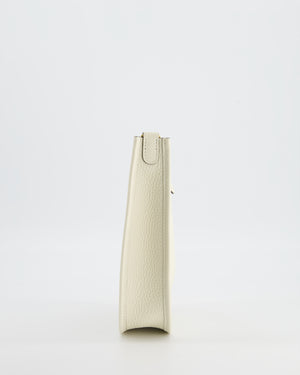 Hermès Mini Evelyne Bag in Nata Clemence Leather with Gold Hardware