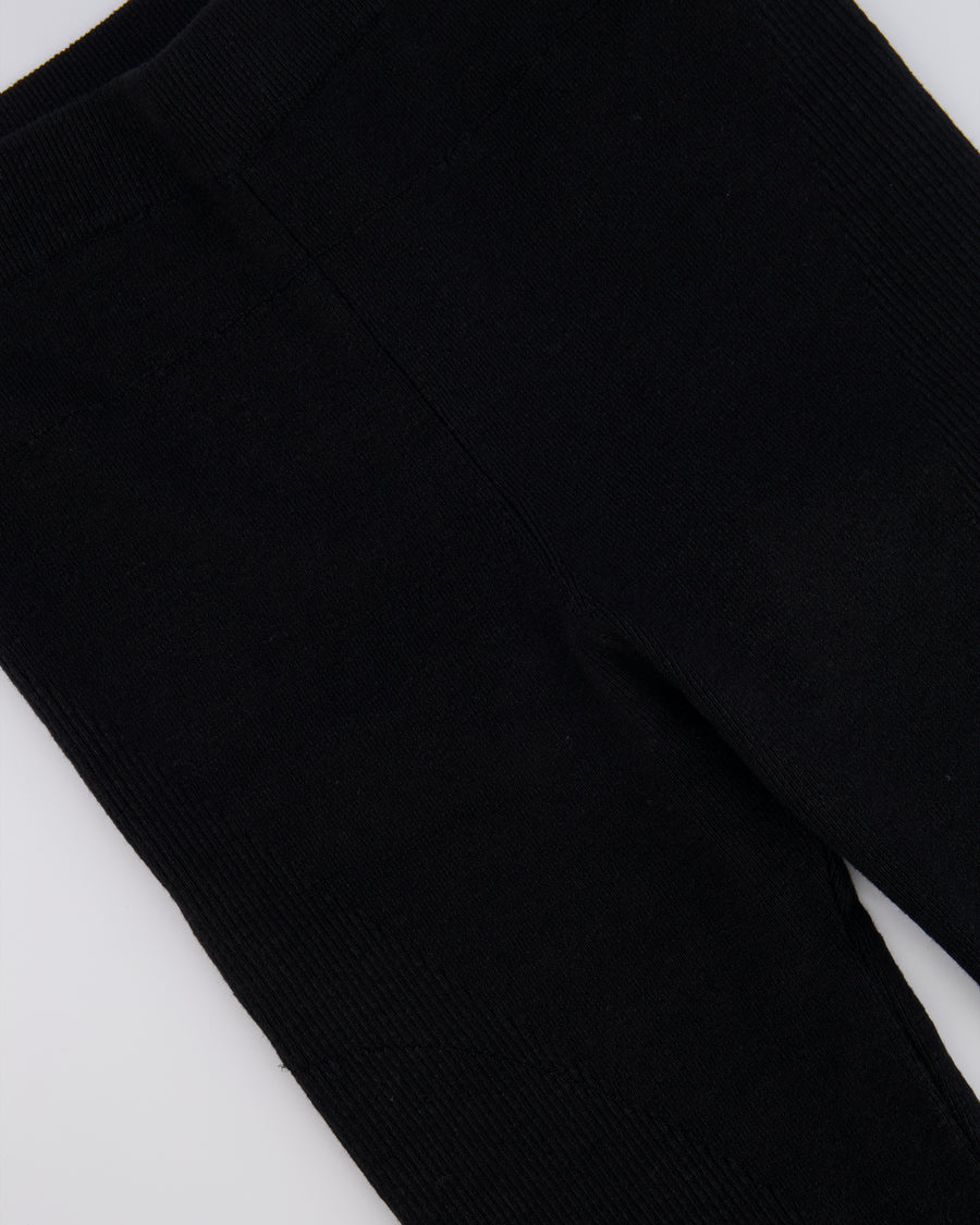 Jacquemus Black Biker Shorts with Strap Details Size FR 36 (UK 8)