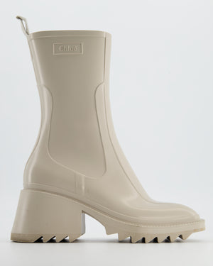 Chloé Beige Nomad Betty Rain Boots Size EU 38 RRP £420