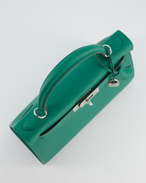 Hermès Kelly 28 Sellier Bag in Vert Vertigo Epsom Leather with Gold Hardware