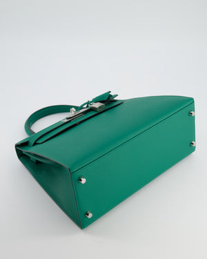 Hermès Kelly 28 Sellier Bag in Vert Vertigo Epsom Leather with Gold Hardware