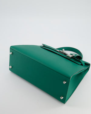 Hermès Kelly 28 Sellier Bag in Vert Vertigo Epsom Leather with Gold Hardware