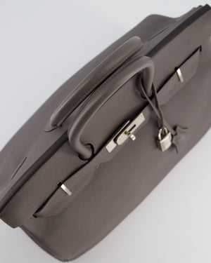 Hermès Birkin 35 Retourne Bag in Gris Etain Togo Leather with Palladium Hardware