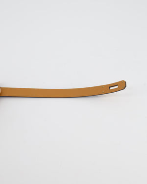 Hermès Kelly 18 Belt in Noir Epsom Leather with Rose Gold Hardware RRP £990