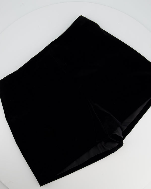 Valentino Black Mini Shorts with Bow Detail Size IT 42 (UK 10)