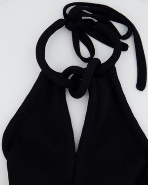 Cult Gaia Black Knit Top Size S (UK 6)