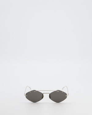 Christian Dior Black DIORINCLUSION Sunglasses with Silver Hardware