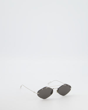 Christian Dior Black DIORINCLUSION Sunglasses with Silver Hardware