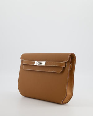 *RARE* Hermès Kelly Depeches 25 Bag in Gold Togo Leather with Palladium Hardware
