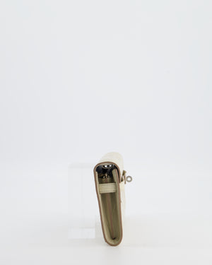 Hermès Kelly To Go Bag in Beton Alligator Mississippiensis Leather with Palladium Hardware