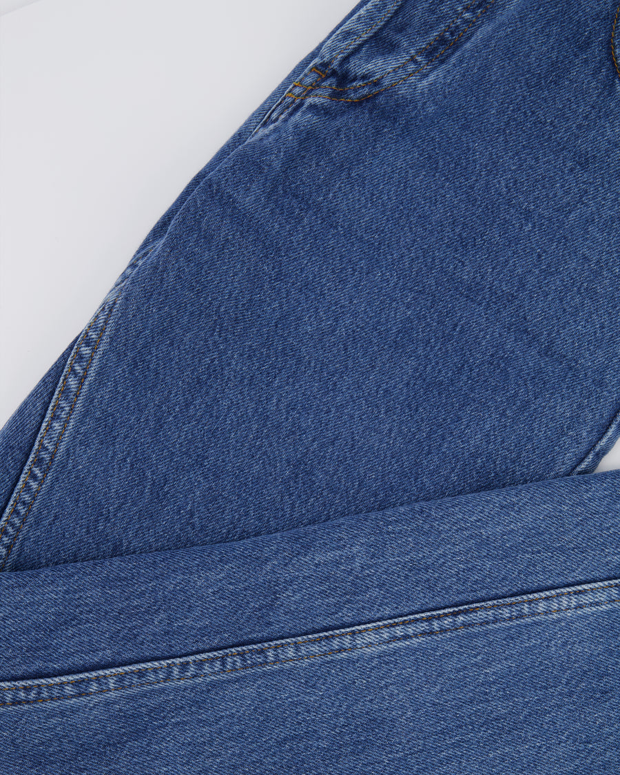 Magda Butrym Blue Denim Straight-Leg Jeans Size FR 36 (UK 8)