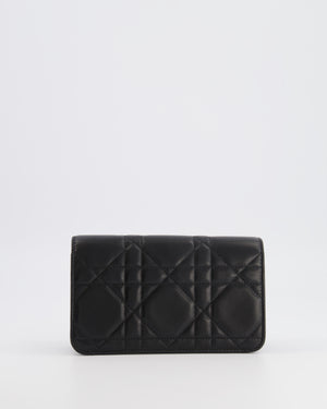 Christian Dior Black Lambskin Caro on Chain Bag with Gold Hardware RRP £1,800