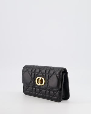 Christian Dior Black Lambskin Caro on Chain Bag with Gold Hardware RRP £1,800