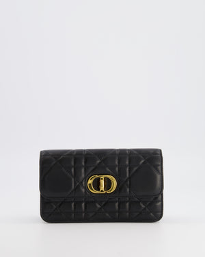 Christian Dior Black Lambskin Caro on Chain Bag with Gold Hardware RRP £1,800