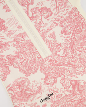 Christian Dior Pink and White Dioriviera Toile de Jouy Mini Dress Size FR 34 (UK 6) RRP £2,600