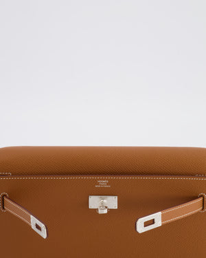 Hermès Kelly To Go Bag in Gold Epsom Leather with Palladium Hardware