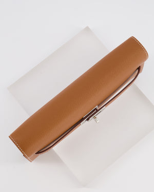 Hermès Kelly To Go Bag in Gold Epsom Leather with Palladium Hardware