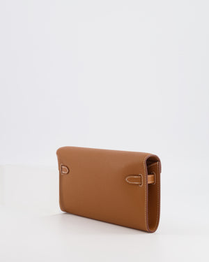 Hermès Kelly To Go Bag in Gold Epsom Leather with Palladium Hardware