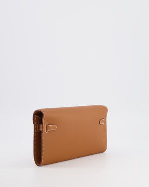 Hermès Kelly To Go Bag in Gold Epsom Leather with Palladium Hardware