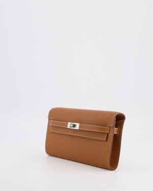 Hermès Kelly To Go Bag in Gold Epsom Leather with Palladium Hardware