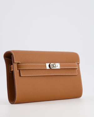 Hermès Kelly To Go Bag in Gold Epsom Leather with Palladium Hardware