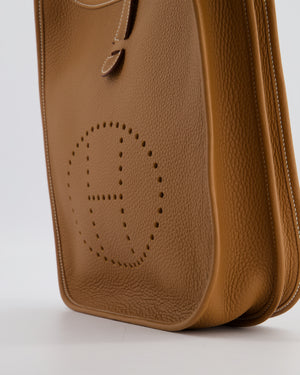 Hermès Evelyne III 29 Bag in Gold Taurillon Clemence Leather with Gold Hardware