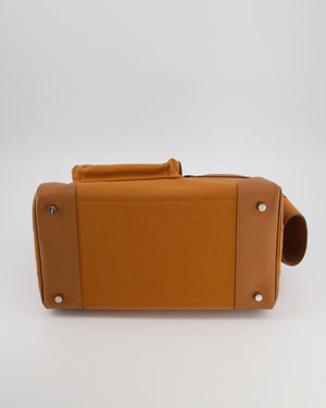 Hermès Birkin Cargo 35 Bag in Marron d'Inde Canvas and Swift Leather with Palladium Hardware