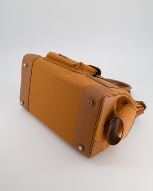 Hermès Birkin Cargo 35 Bag in Marron d'Inde Canvas and Swift Leather with Palladium Hardware