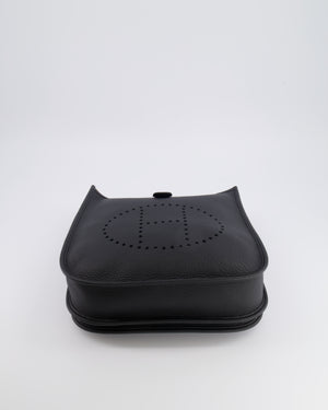 Hermès Evelyne III 29 Bag in Black Taurillon Clemence Leather with Gold Hardware
