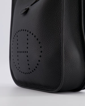 Hermès Evelyne III 29 Bag in Black Taurillon Clemence Leather with Gold Hardware