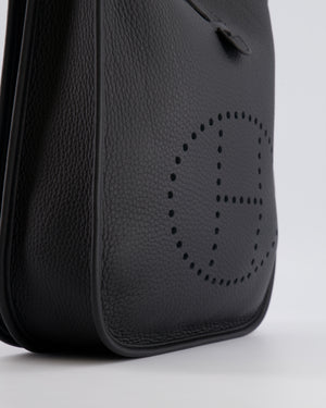 Hermès Evelyne III 29 Bag in Black Taurillon Clemence Leather with Gold Hardware